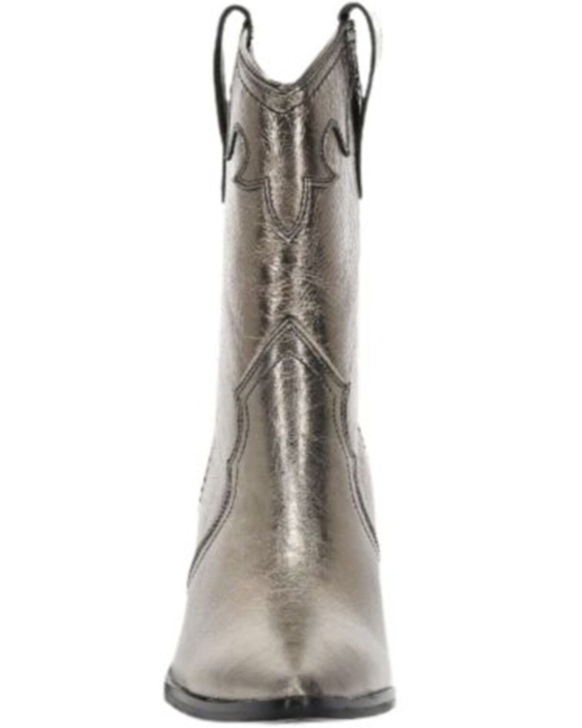 Image #4 - Frye Women's Sara Western Short Boots - Round Toe, Bronze, hi-res