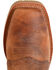 Image #5 - Double H Men's 11" Earthquake Rust ICE Western Work Boots - Square Toe, Tan, hi-res