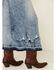 Billy T Women's Long Denim Overlay Skirt, Blue, hi-res