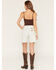 Image #3 - Wrangler Women's Light Wash High Rise Longline Stretch Denim Shorts, Light Wash, hi-res