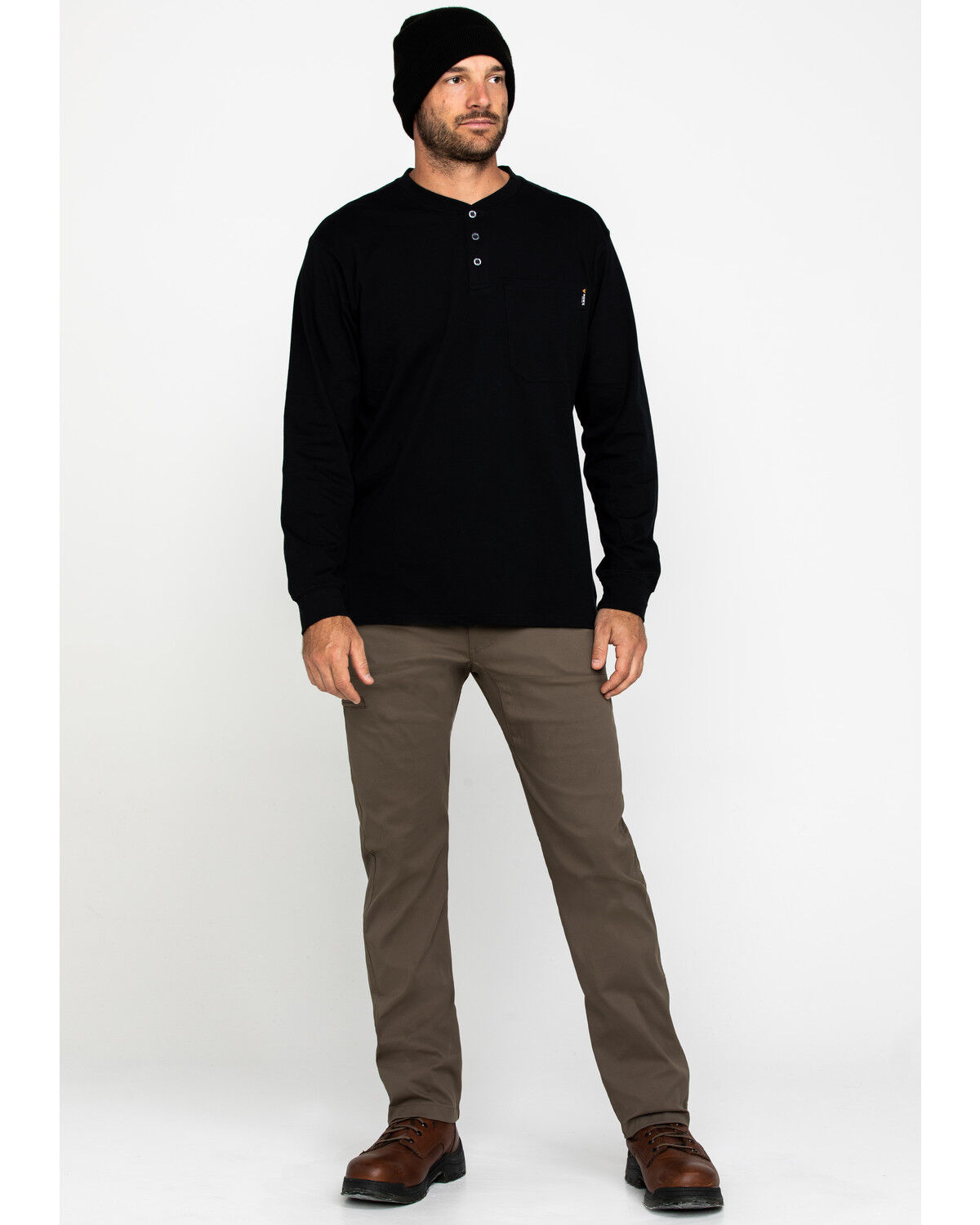 Image #6 - ATG by Wrangler Men's Monel Synthetic Stretch Utility Pants, Brown, hi-res