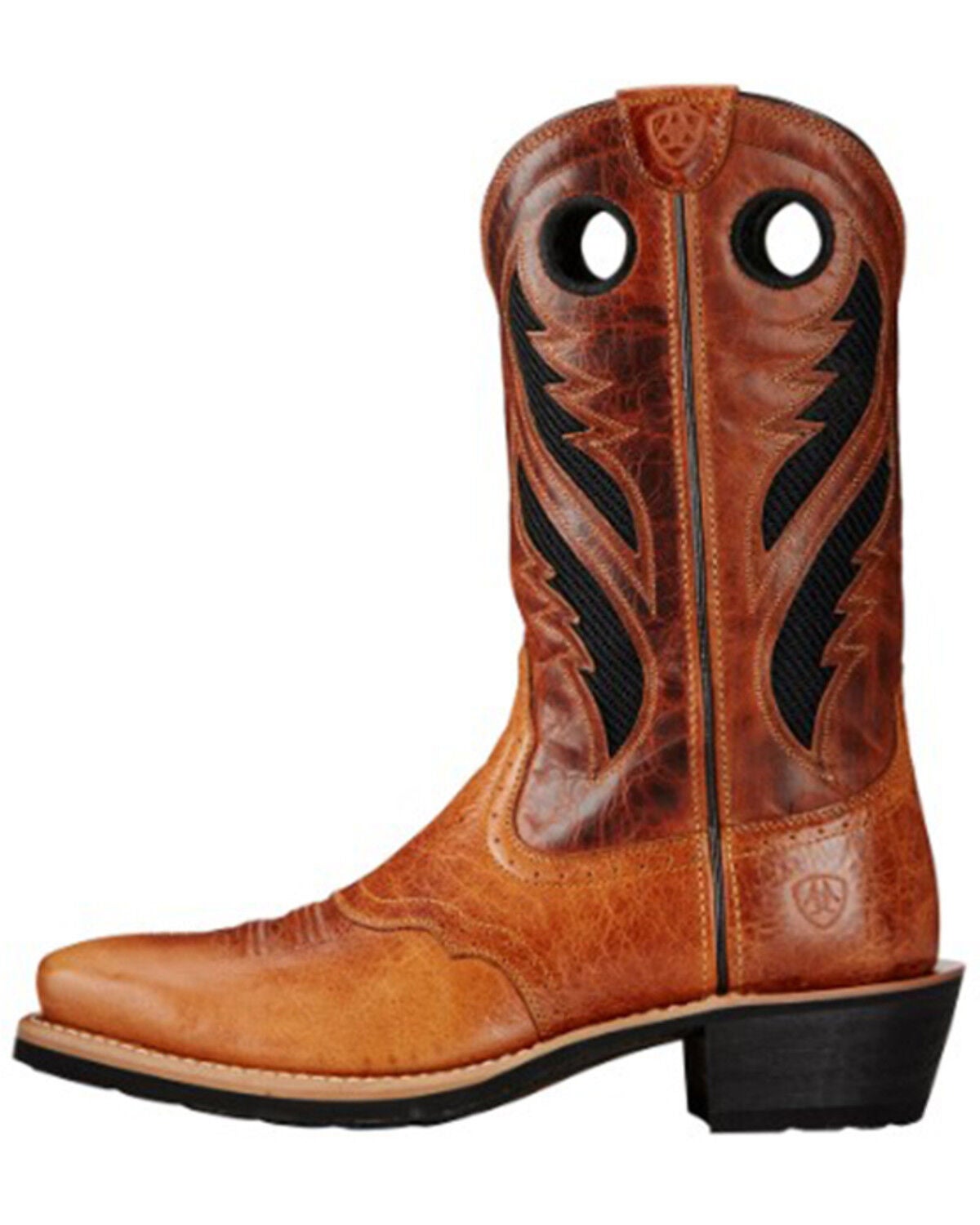 Image #3 - Ariat Men's VentTEK Heritage Roughstock Performance Boots - Square Toe, , hi-res