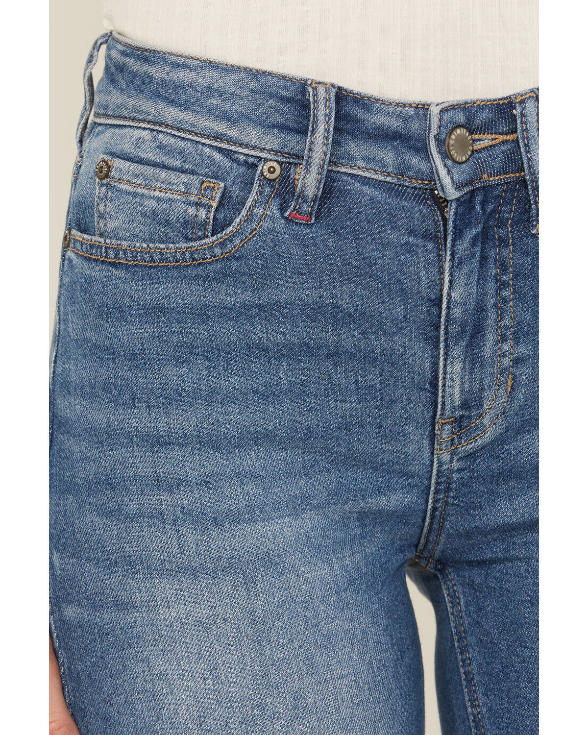 Image #2 - Idyllwind Women's Midland Medium Wash High Rise Bootcut Stretch Denim Jeans, Medium Wash, hi-res