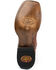 El Dorado Men's Waxy Cowboy Caiman Belly Exotic Western Boots - Broad Square Toe , Bronze, hi-res