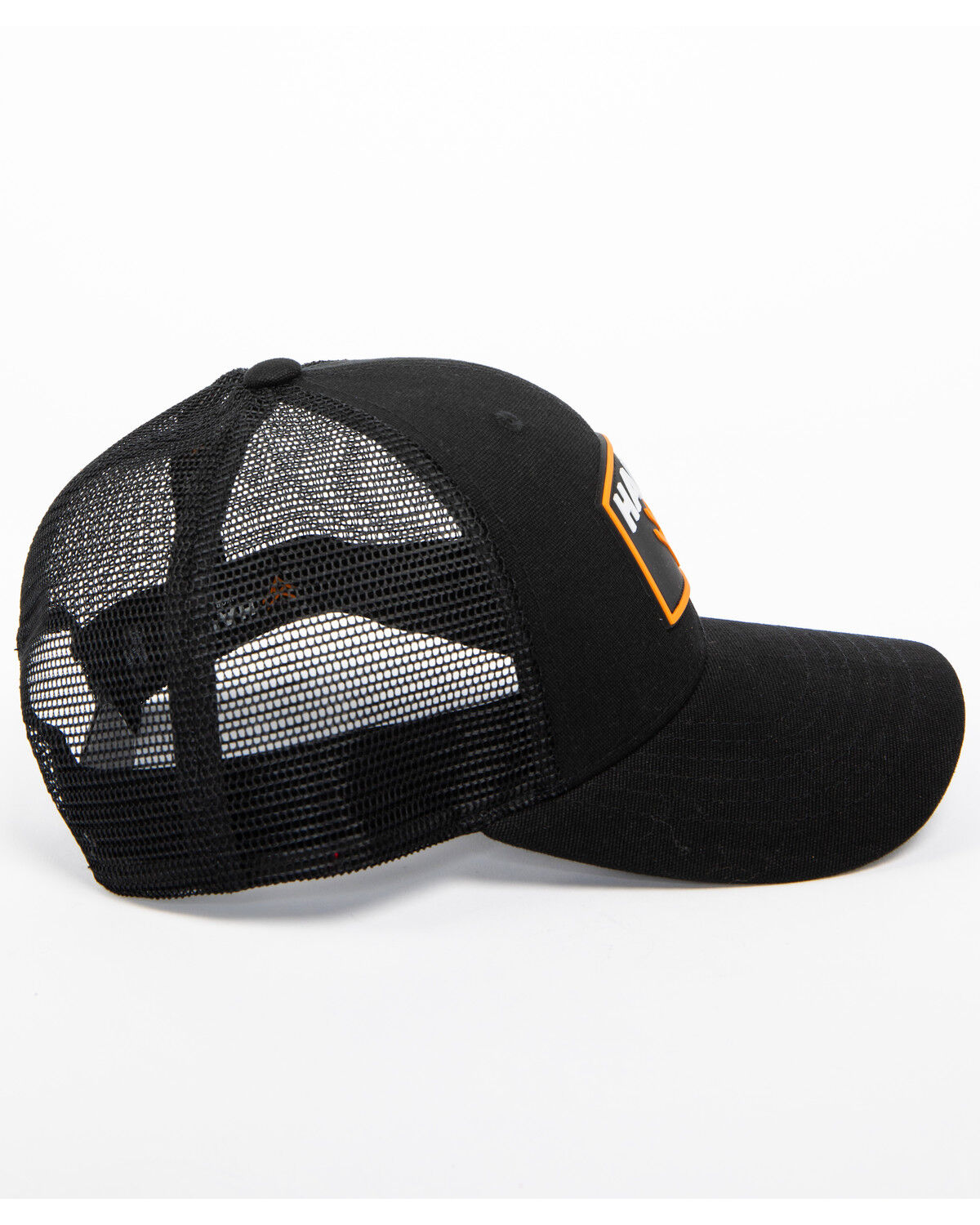 mens black mesh cap