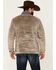 Image #4 - Hooey Men's Stripe Pocket 1/4 Zip Fleece Pullover , Brown, hi-res