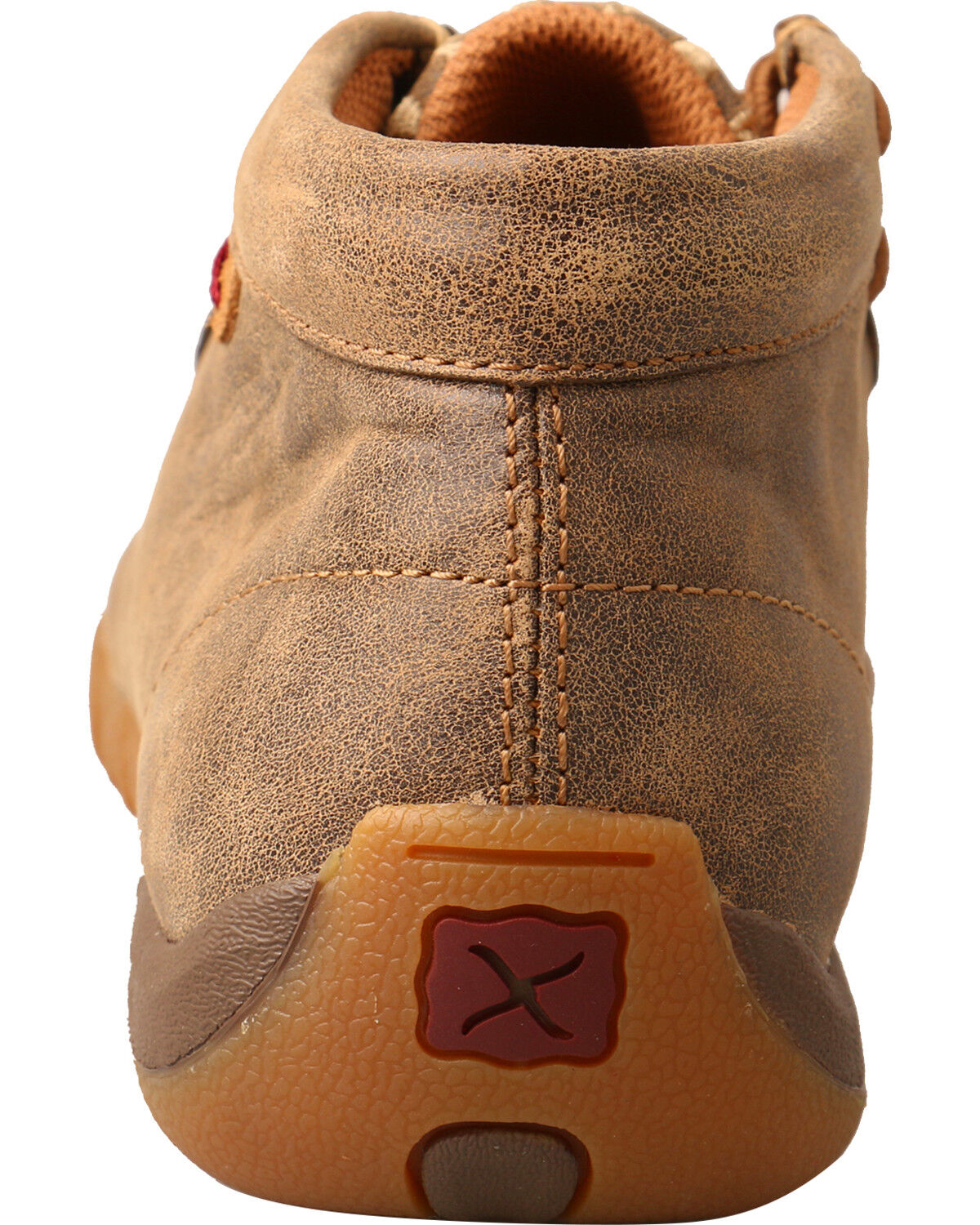 Image #6 - Twisted X Women's Chukka Driving Mocs, Tan, hi-res