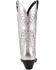 Image #5 - Dingo Women's Sweet Treat Metallic Western Boots - Snip Toe, Silver, hi-res