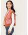 Image #2 - Free People Women's Tapestry Sweater Vest, Rust Copper, hi-res