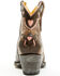 Image #5 - Yippee Ki Yay by Old Gringo Women's Love & Paranoia Western Booties - Snip Toe, Pink, hi-res