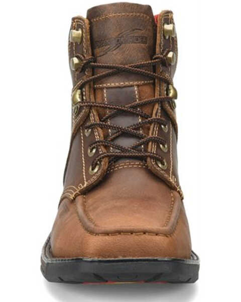 Image #3 - Double H Men's Phantom Rider 6" Work Boots - Composite Toe, Medium Brown, hi-res
