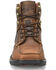 Image #3 - Double H Men's Phantom Rider 6" Work Boots - Composite Toe, Medium Brown, hi-res