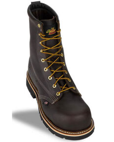 Thorogood Men's 8" American Heritage Emperor Toe Work Boots - Composite Toe, Brown, hi-res