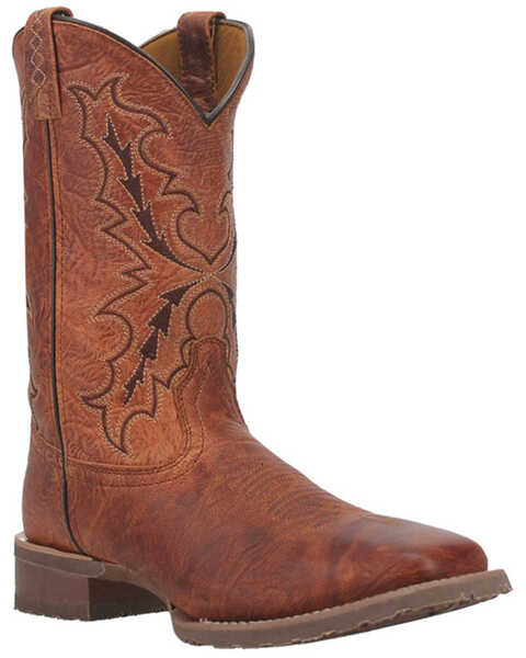 Laredo Men's Winfield Western Boots - Broad Square Toe, Rust Copper, hi-res