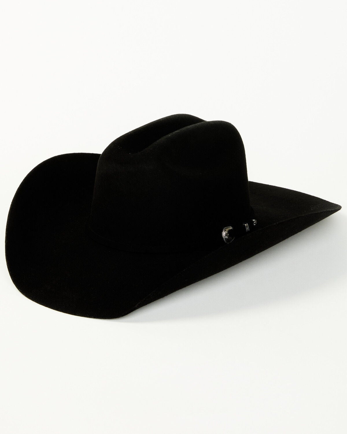 Idyllwind Women's Laramie Felt Cowboy Hat, Black, hi-res