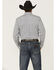 Image #4 - RANK 45&reg; Men's Desert Walk Medallion Print Long Sleeve Button-Down Stretch Western Shirt, Blue, hi-res