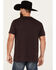 Image #4 - Cinch Men's Anglers Bait & Tackle Short Sleeve Graphic T-Shirt, Purple, hi-res