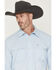 Image #2 - Wrangler ATG Men's Drover Utility Solid Long Sleeve Snap Western Shirt, Blue, hi-res