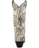 Image #5 - Twisted X Women's Steppin' Out Western Boots - Snip Toe, Black/white, hi-res
