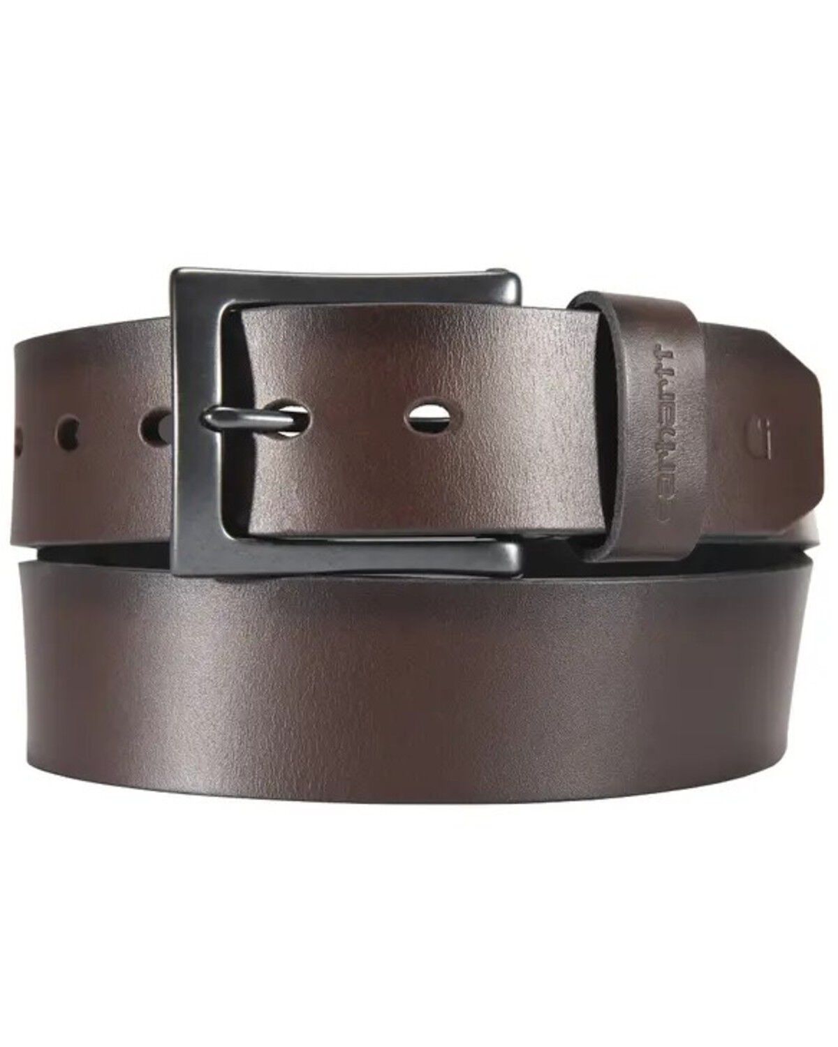 Image #1 - Carhartt Men's Anvil Basic Belt, Brown, hi-res