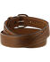 Justin Men's Classic Western Leather Belt , Brown, hi-res