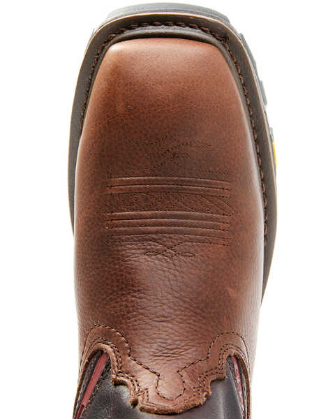 Image #6 - Cody James Men's ASE7 Decimator Western Work Boots - Composite Toe, Dark Brown, hi-res