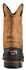 Image #7 - Georgia Boot Men's Mud Dog Waterproof Pull On Work Boots - Steel Toe, Brown, hi-res