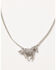 Image #1 - Lainey Wilson Women's Pav&eacute; Horse Necklace, Silver, hi-res