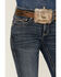 Image #4 - Ariat Women's R.E.A.L Dark Wash Perfect Rise Haylan Bootcut Jeans , Dark Wash, hi-res