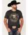 Image #1 - Rodeo Time Men's Welcome To The Big Pen Short Sleeve Graphic T-Shirt, Black, hi-res