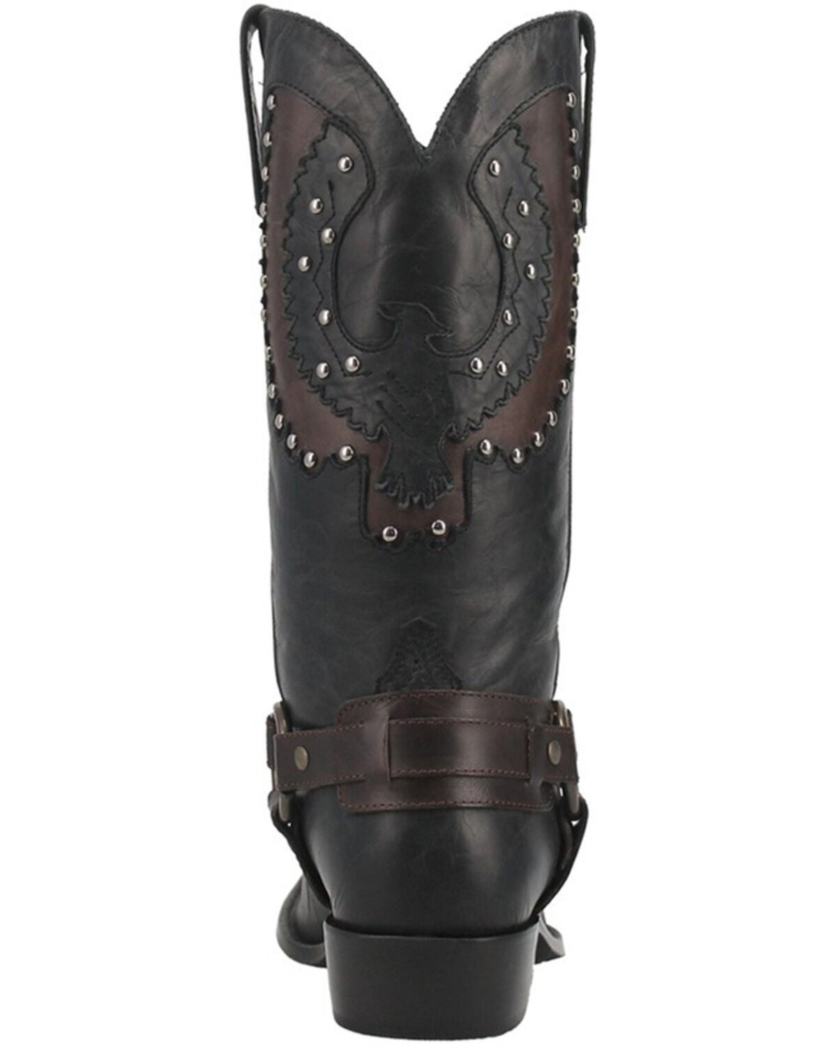 Image #5 - Dingo Men's War Studded Eagle Inlay Western Boot - Square Toe, , hi-res