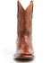 Image #4 - Cody James Black 1978® Men's The Hayward Exotic Full Quill Ostrich Western Boots - Broad Square Toe, Cognac, hi-res