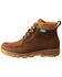 Image #3 - Twisted X Women's Saddle Lace-Up Work Boots - Soft Toe, Brown, hi-res