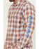 Image #3 - Ariat Men's FR Bentley Logo Plaid Print Ling Sleeve Snap Work Shirt, Multi, hi-res