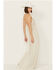 Image #4 - Wonderwest Women's Birch Beaded Mesh Bridal Dress, Cream, hi-res