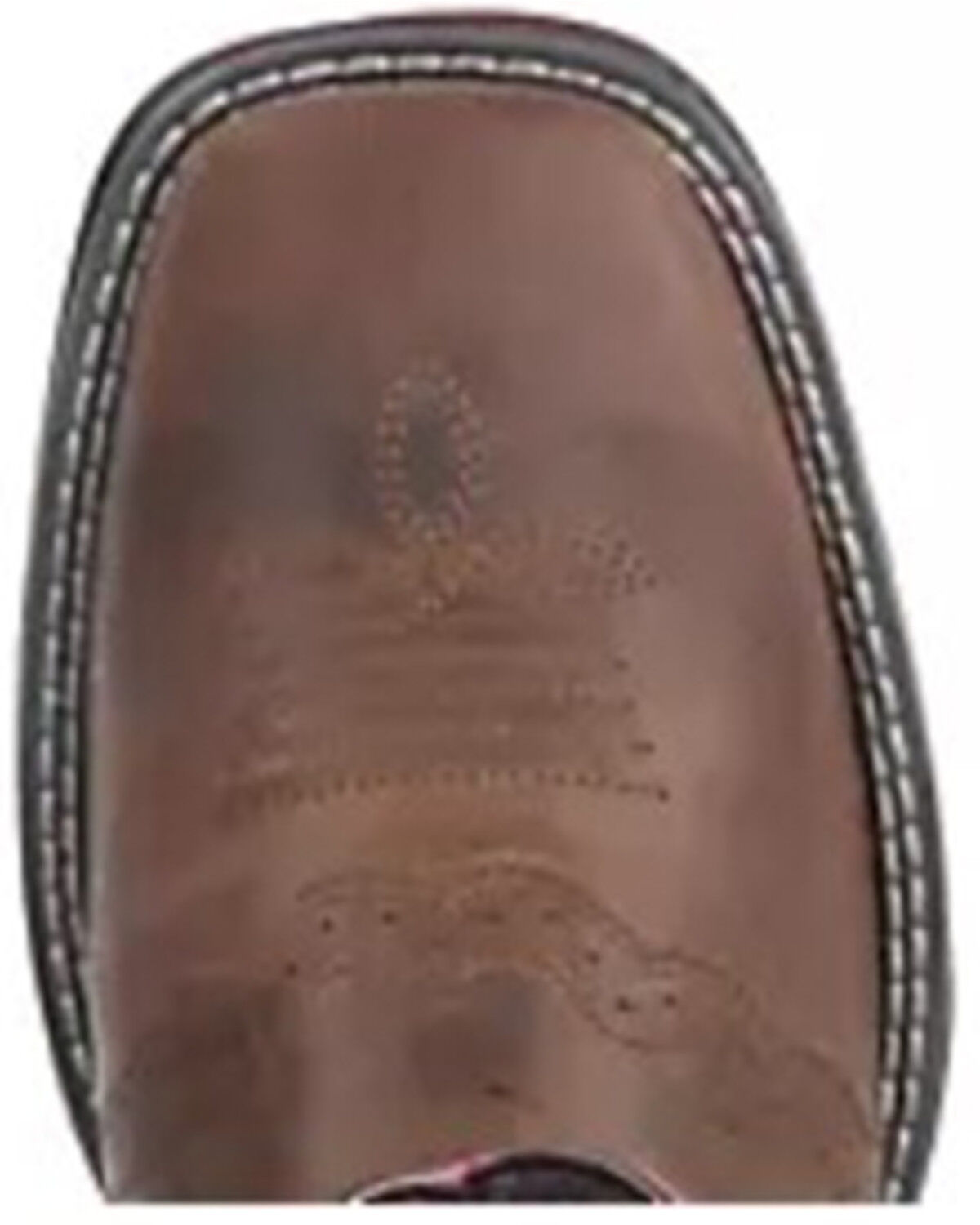 Image #6 - Smoky Mountain Women's Prairie Western Boots - Broad Square Toe, Pink, hi-res