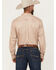 Image #4 - Ariat Men's Solid Khaki Twill Long Sleeve Western Shirt - Big & Tall, Khaki, hi-res