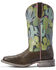 Image #2 - Ariat Women's Circuit Savanna Desert Western Performance Boots - Broad Square Toe, Brown, hi-res