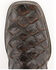 Image #5 - Ferrini Men's Bronco Brown Pirarucu Print Western Boots - Broad Square Toe, Brown, hi-res