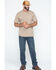 Carhartt Men's Loose Fit Heavyweight Logo Pocket Work T-Shirt - Big & Tall, Desert, hi-res