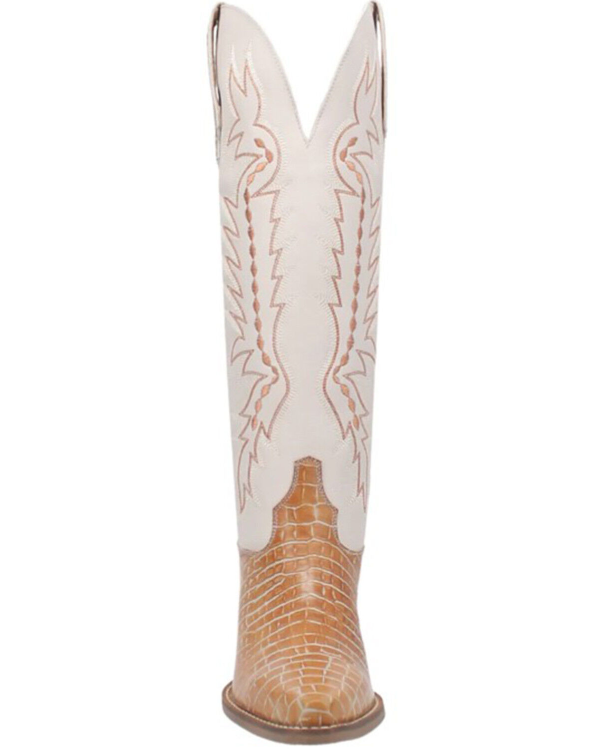 Image #4 - Dingo Women's High Lonesome Tall Western Boots - Round Toe, Camel, hi-res