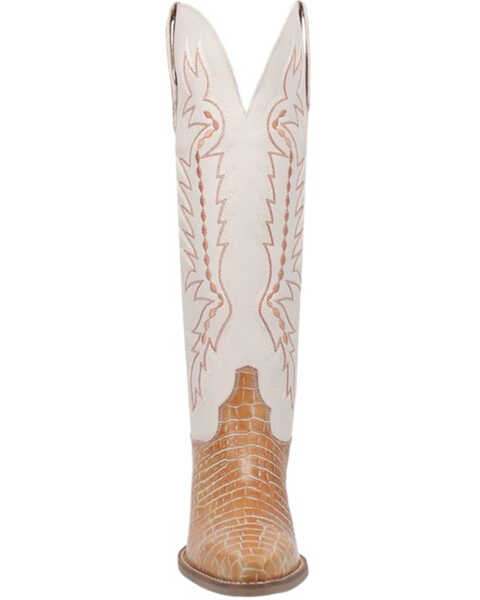 Image #4 - Dingo Women's High Lonesome Tall Western Boots - Pointed Toe , Camel, hi-res