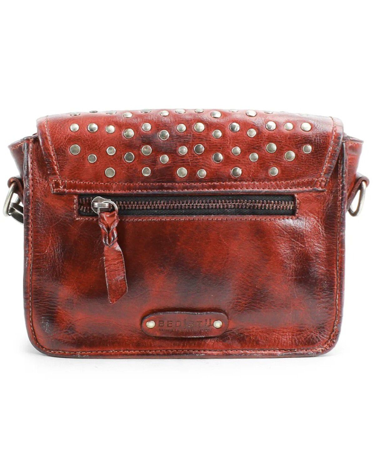 Image #3 - Bed Stu Women's Occurrence Crossbody, Red, hi-res