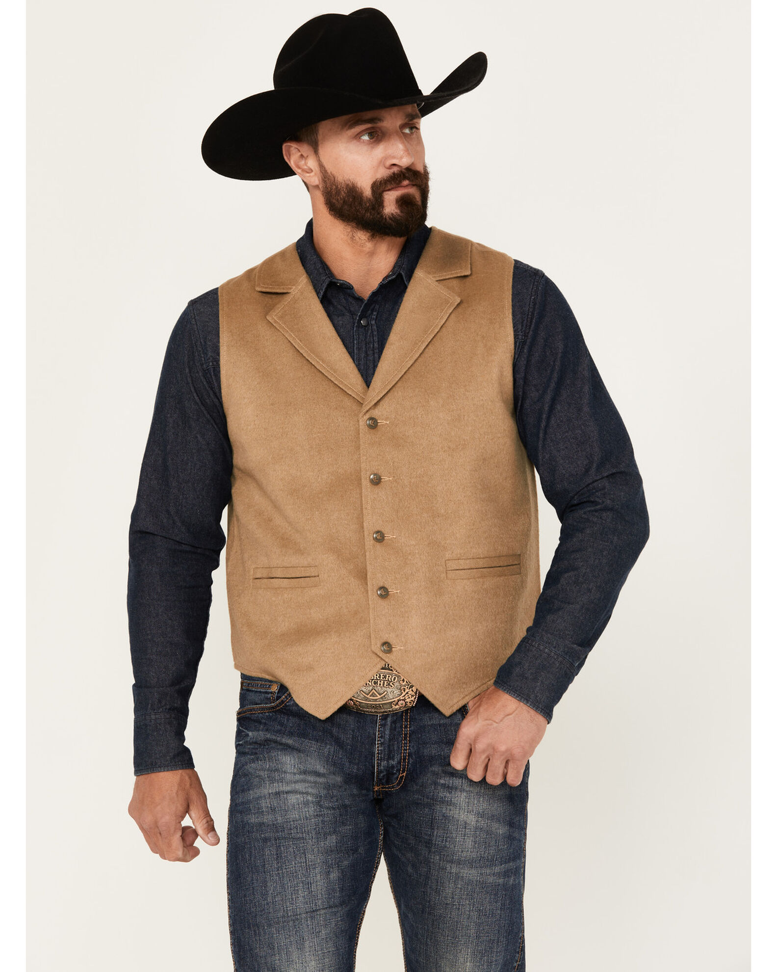 Button down sale and vest