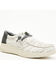 Image #1 - Ariat Men's Hilo Stretch Lace Casual Shoes - Moc Toe, White, hi-res