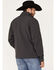 Image #4 - Ariat Men's Logo 2.0 Embroidered Zip Softshell Jacket - Big, Dark Grey, hi-res
