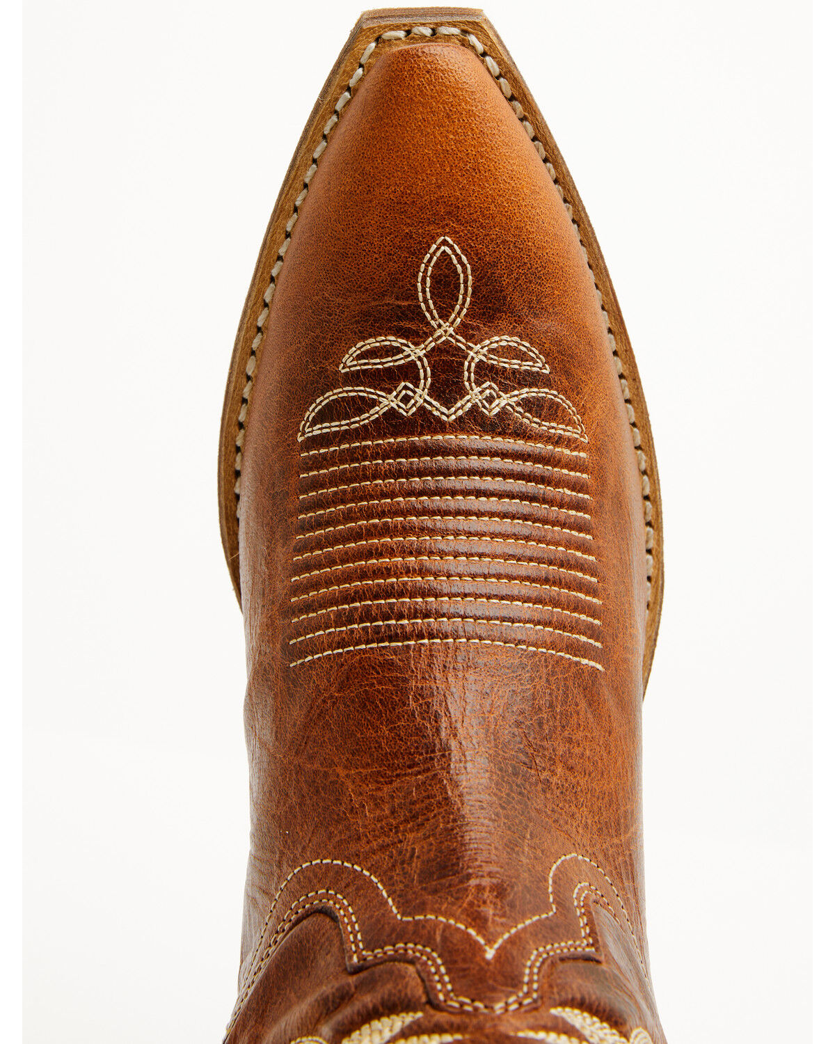 Image #6 - Laredo Women's Carly Western Boots - Snip Toe, Honey, hi-res