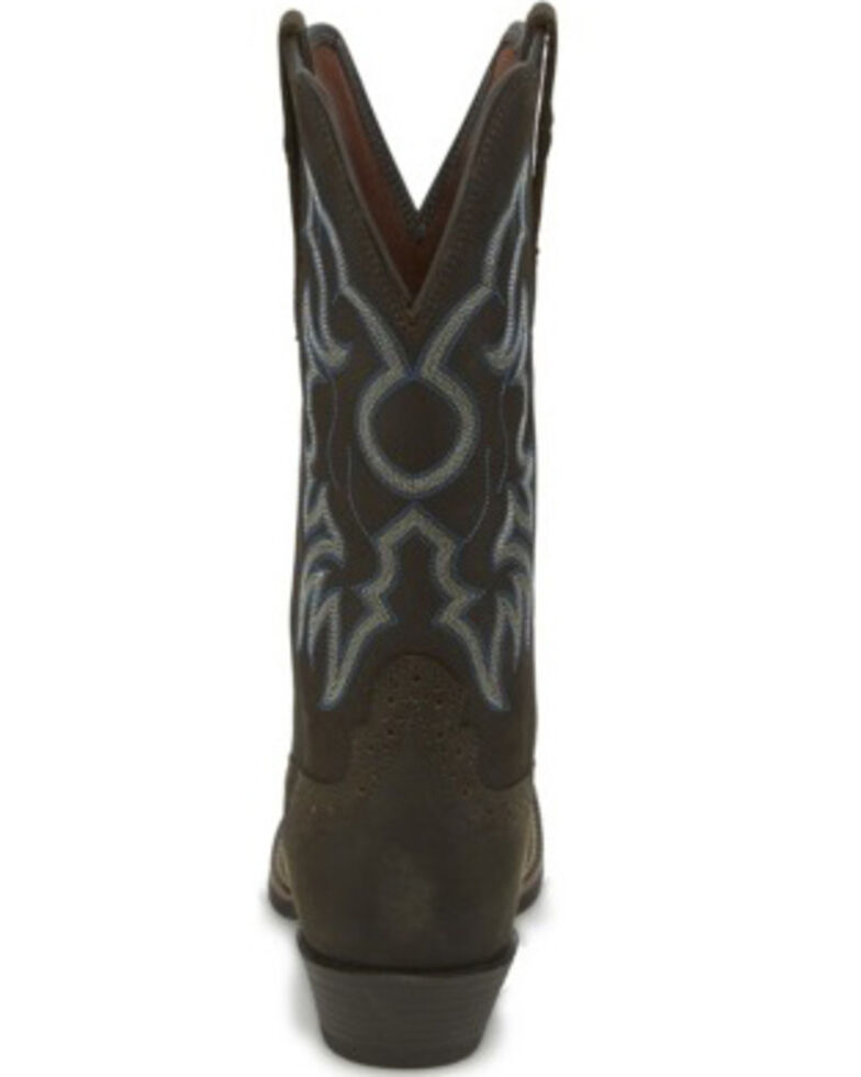 Justin Women's Brandy Western Boots - Square Toe, Brown, hi-res