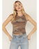 Image #1 - Boot Barn Women's Camo Print Eagle Tank, Camouflage, hi-res