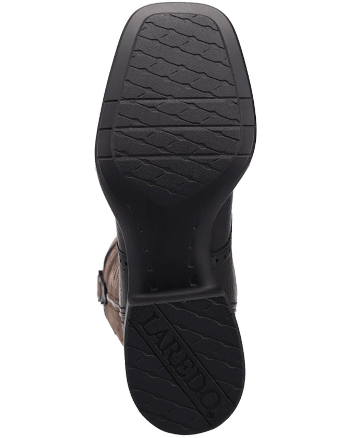 Image #7 - Laredo Men's Burnham Performance Western Boots - Broad Square Toe, Black, hi-res